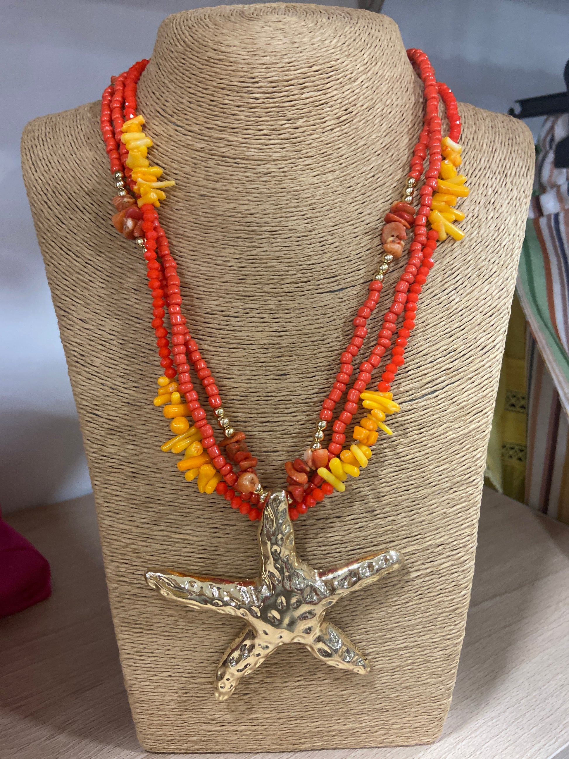 Collar Estrella Amarillo