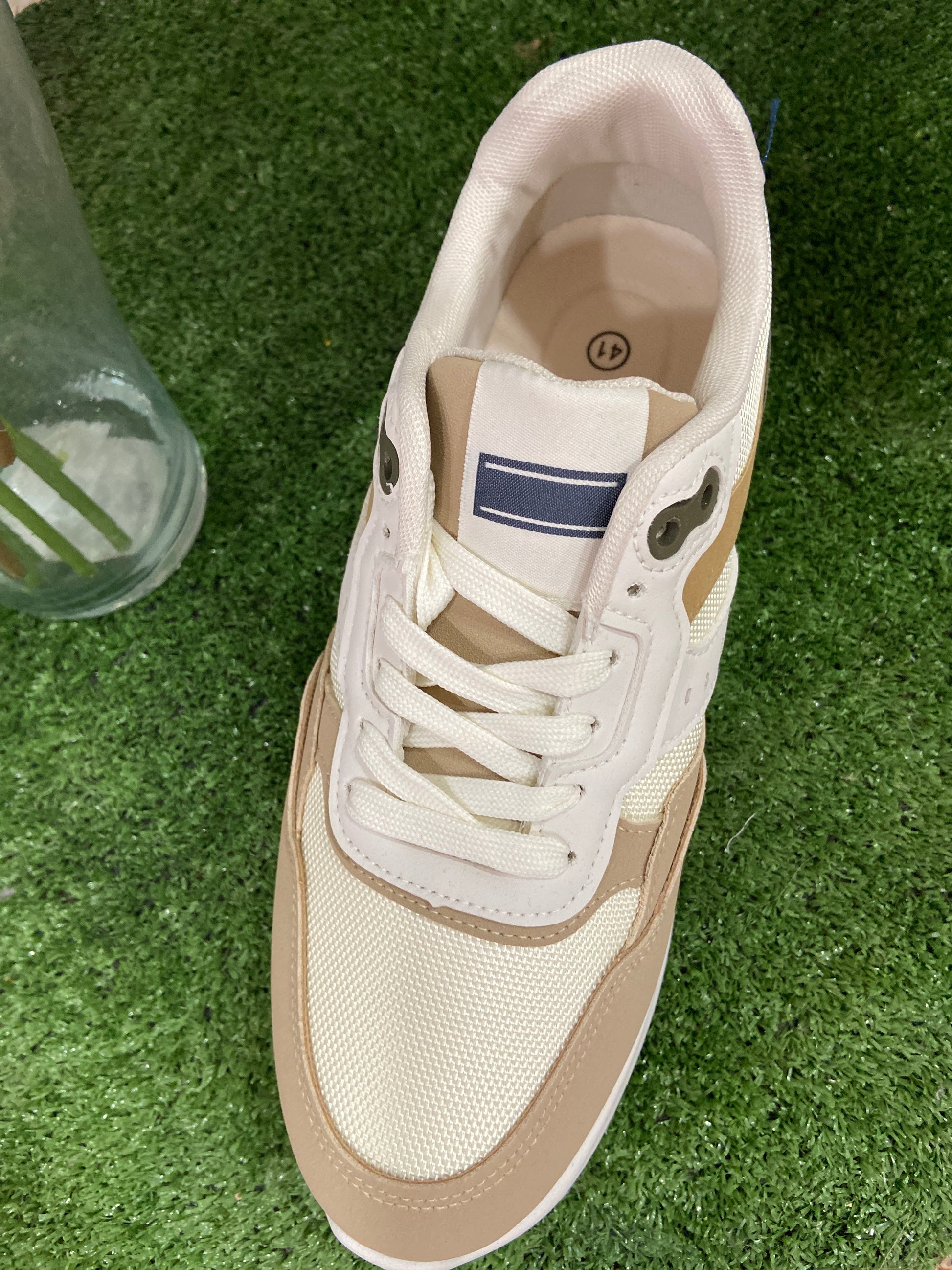 Zapatilla Beige Hombre